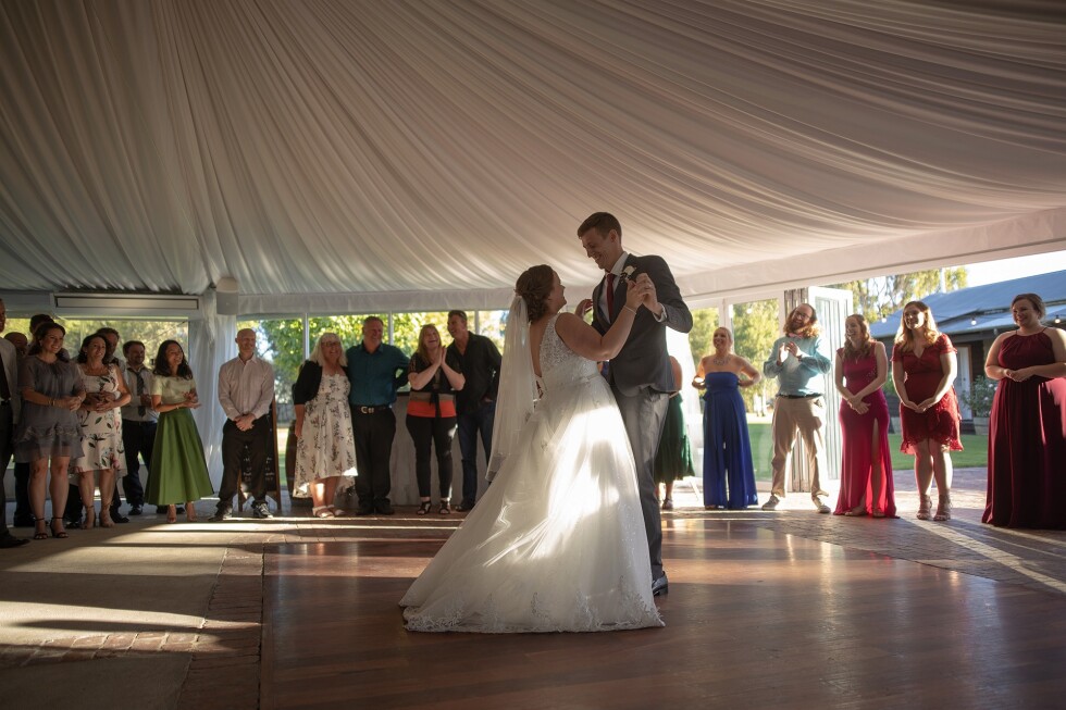 Old Broadwater Farm - First dance on entry